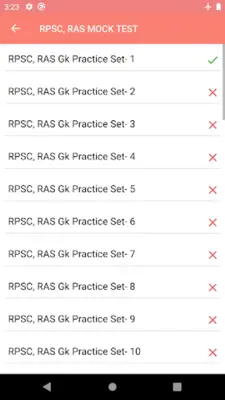 RPSC RAS RAJASTHAN GK Taiyari android App screenshot 2